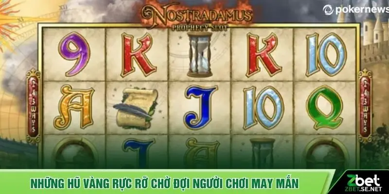 Những hũ vàng rực rỡ chờ đợi người chơi may mắn