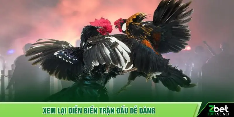 Xem lại diễn biến trận đấu dễ dàng